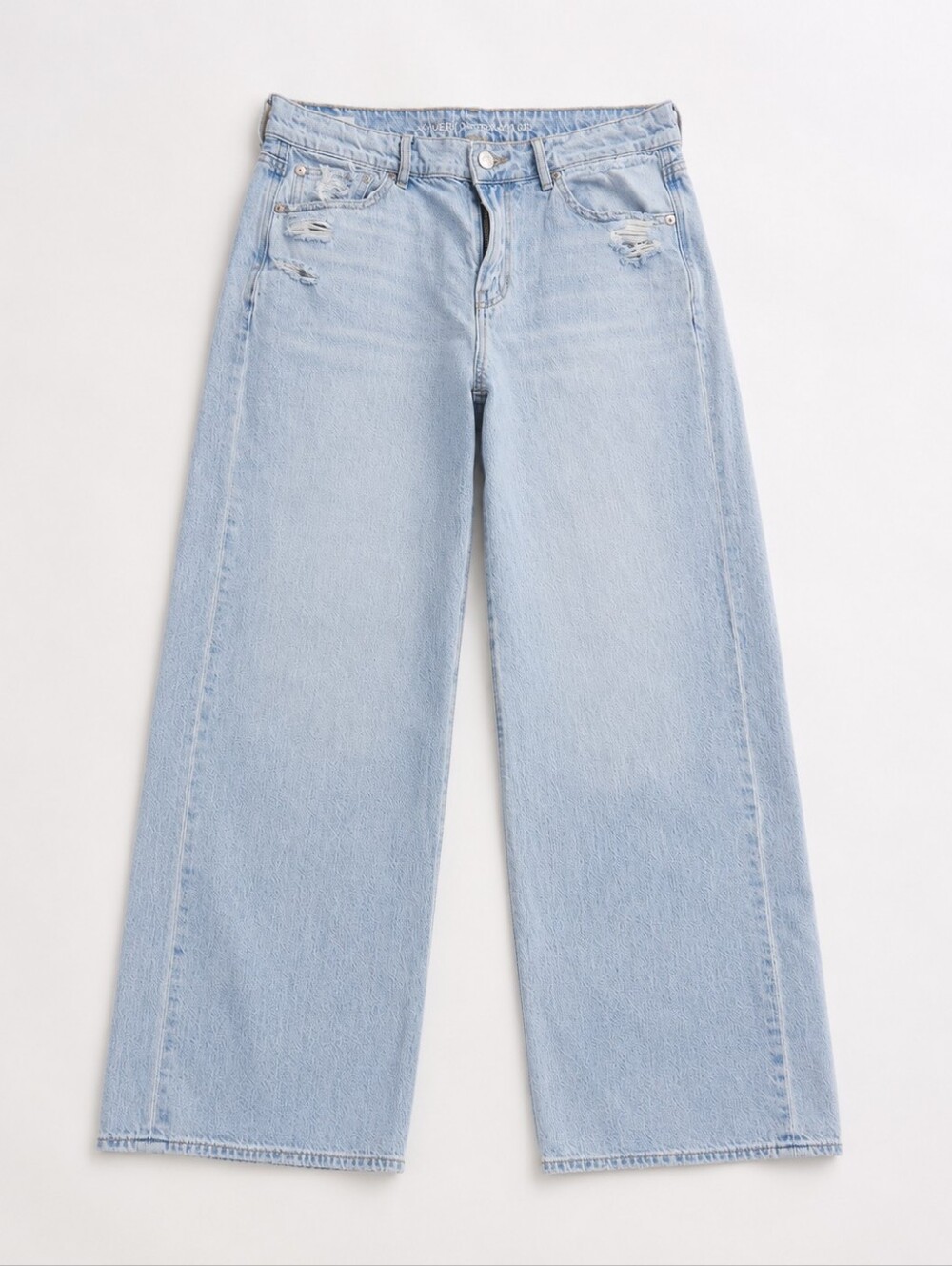 American Eagle Outfitters Low Rise Skater Jean Sz 6 Light Wash